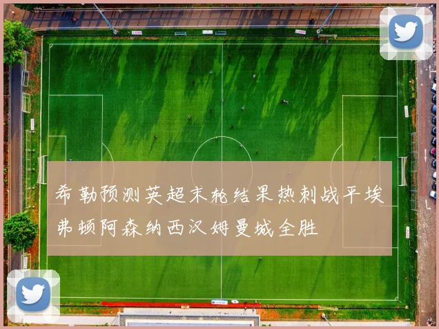 希勒预测英超末轮结果热刺战平埃弗顿阿森纳西汉姆曼城全胜